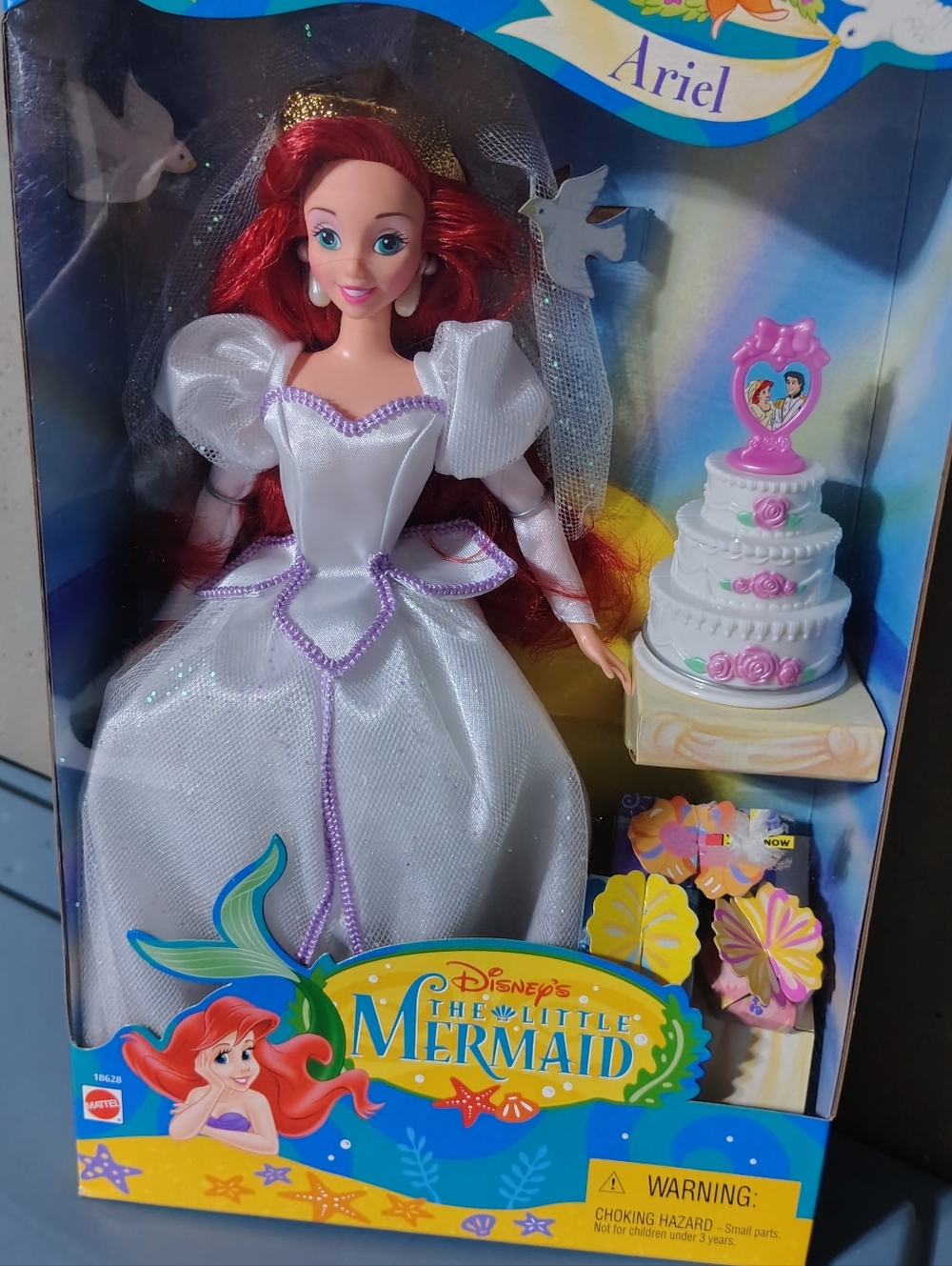 Disney Ocean Bride Ariel Princess Doll